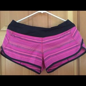 Lululemon size 8 run speed shorts